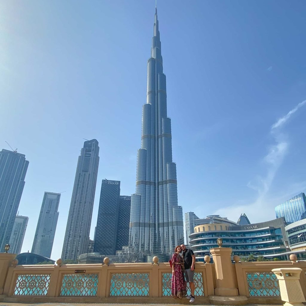 Burj Khalifa dal basso