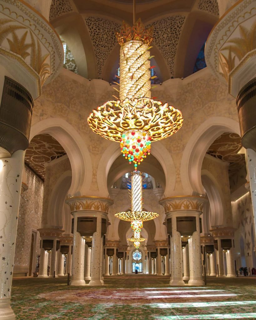 Moschea Sceicco Zayed, Abu Dhabi, tappeto