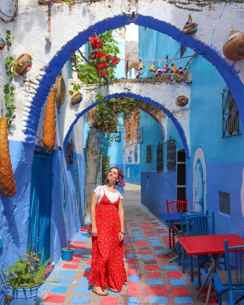 Angoli colorati a Chefchaouen, viaggio in Marocco