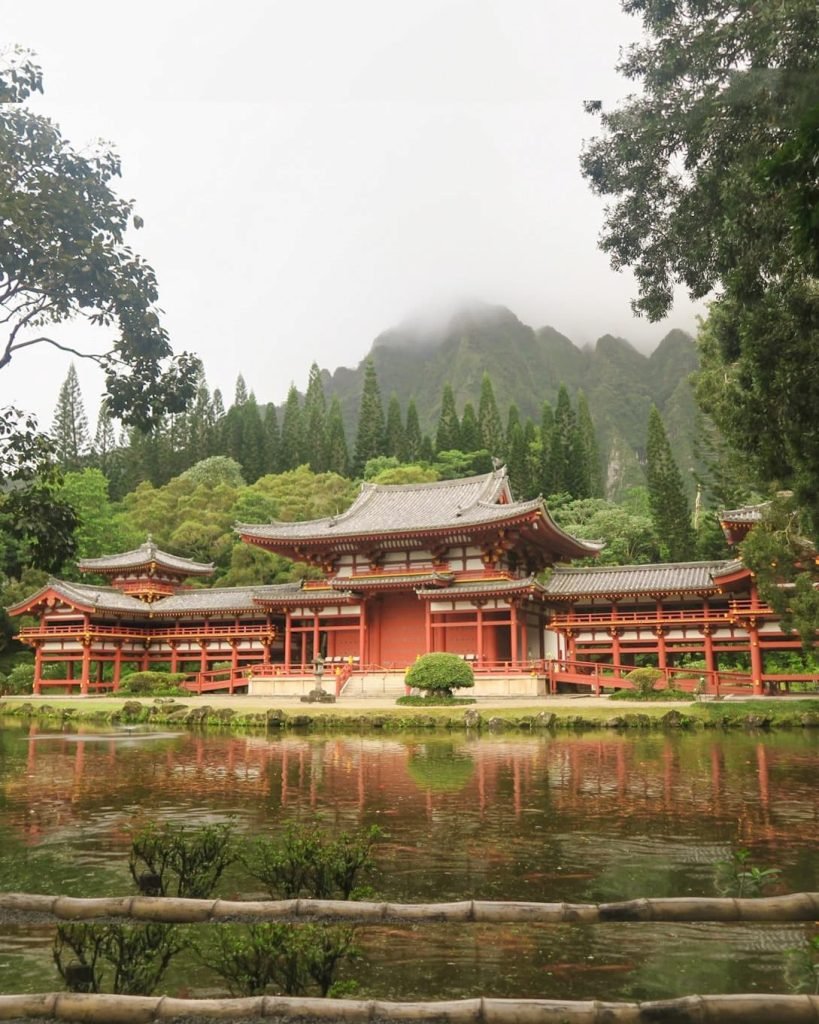 The Byodo in Temple a Oahu