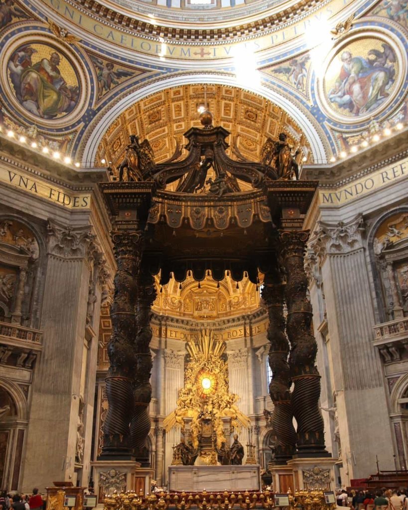 interno di San Pietro, Roma