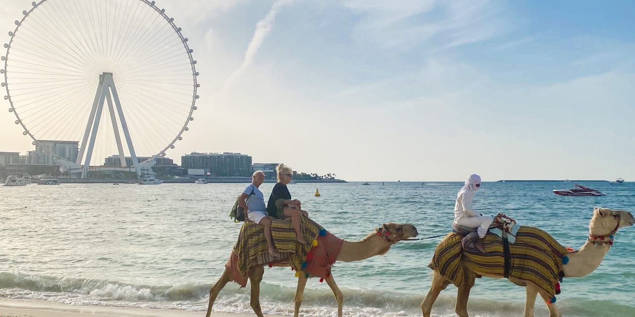 Dubai Marina cammelli