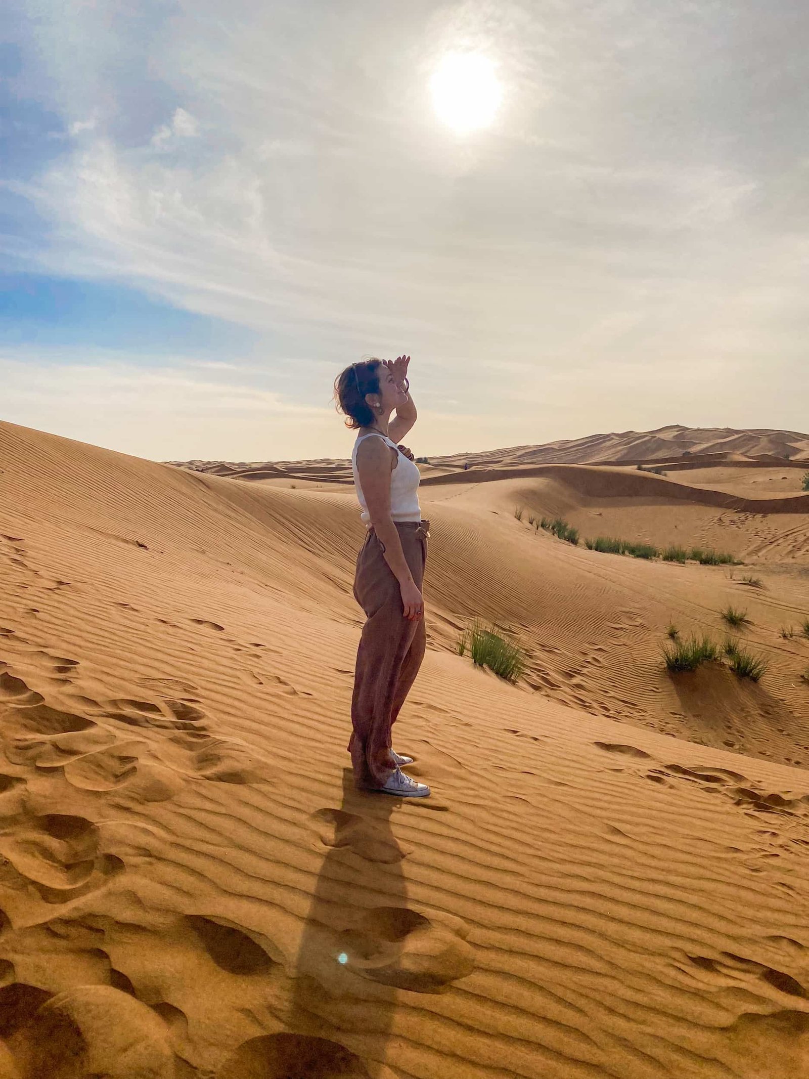 escursione nel deserto di Dubai al tramonto