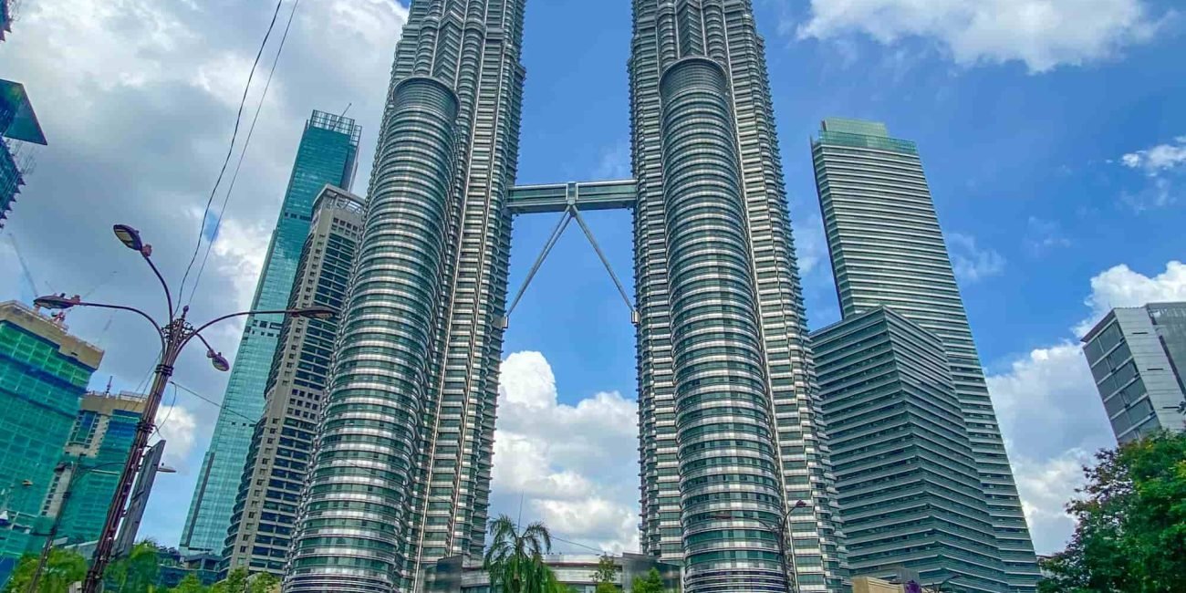 Petronas Twin Towers a Kuala Lumpur in Malesia