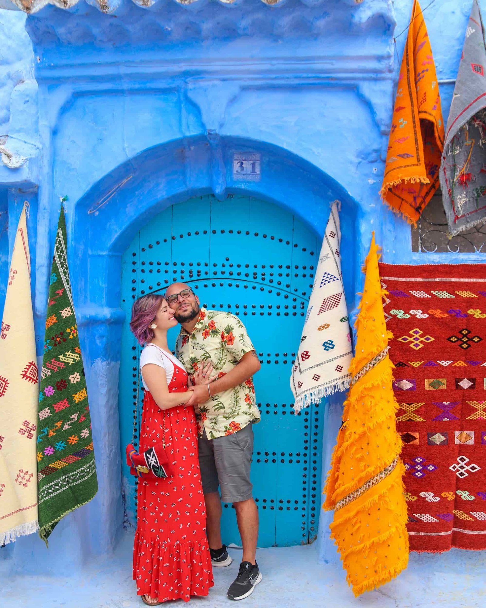 Spot romantici nella città blu del Marocco, Chefchaouen