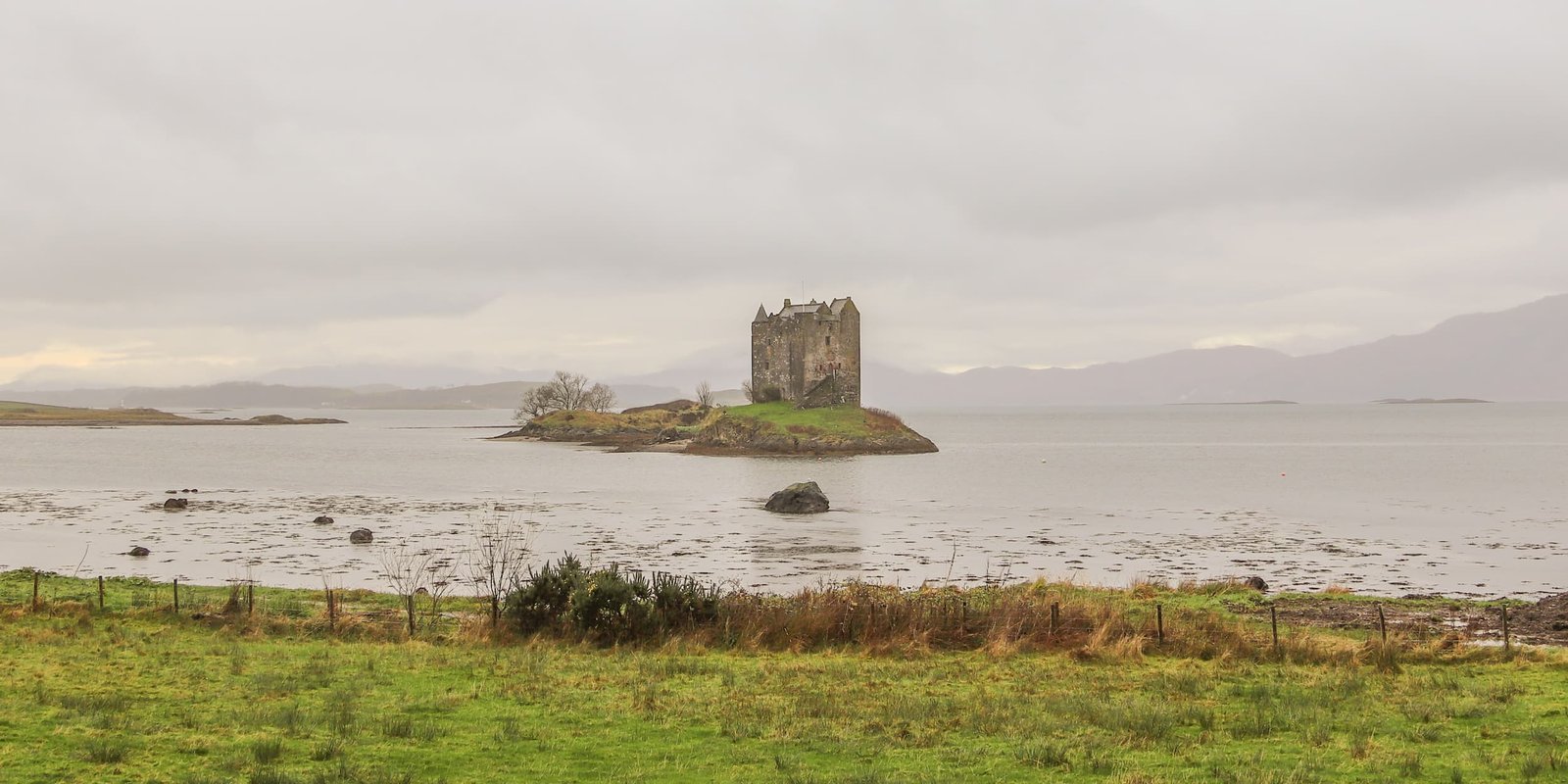 Castle Stalker, castello in viaggio in Scozia