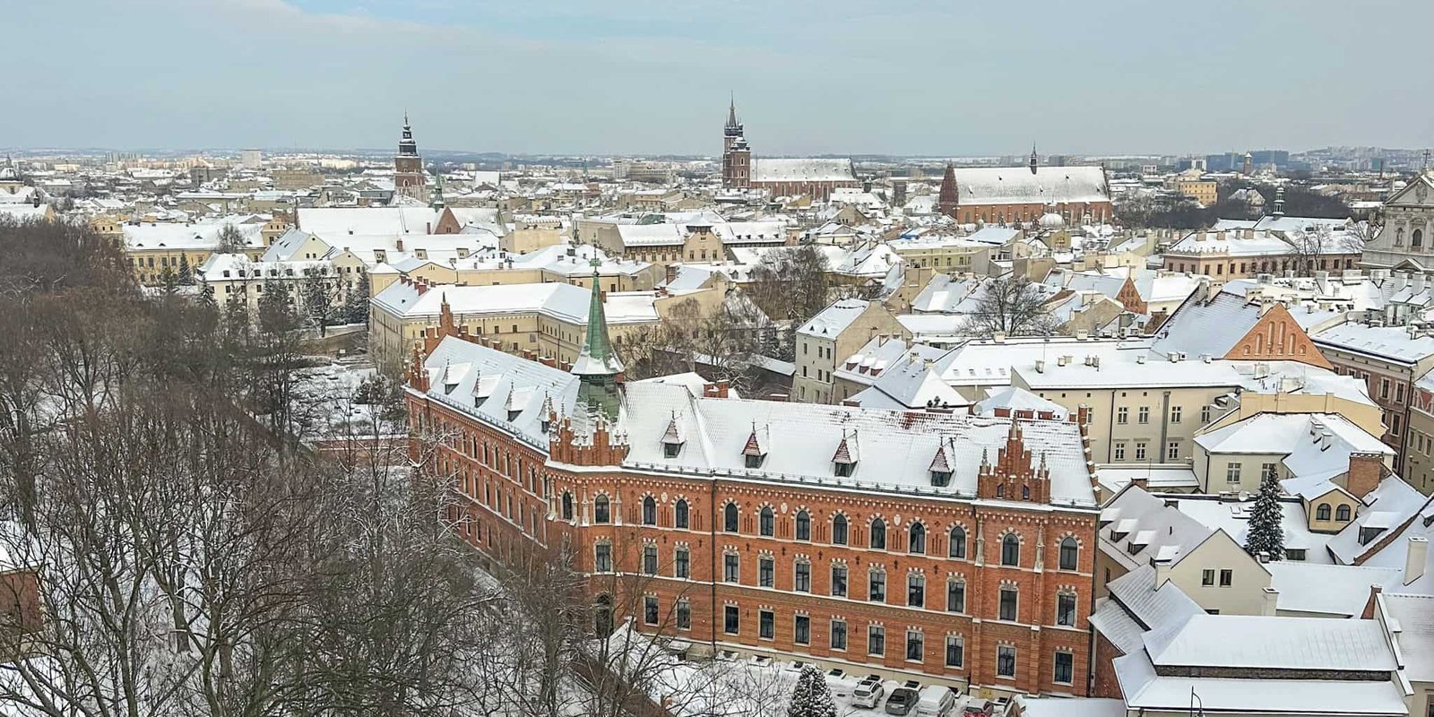 vista dal Castello di Cracovia