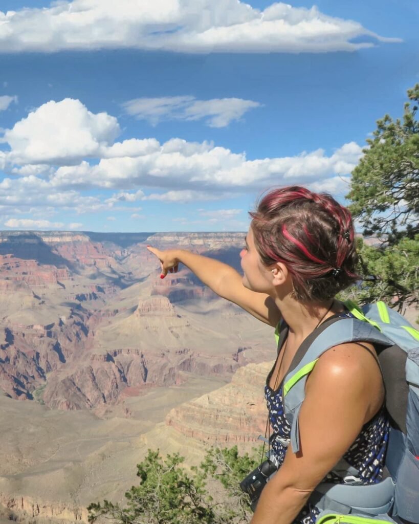 Verso l'orizzonte infinito del Grand Canyon