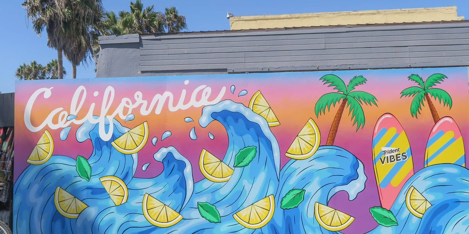 Murales di Los Angeles insolita a Venice Beach