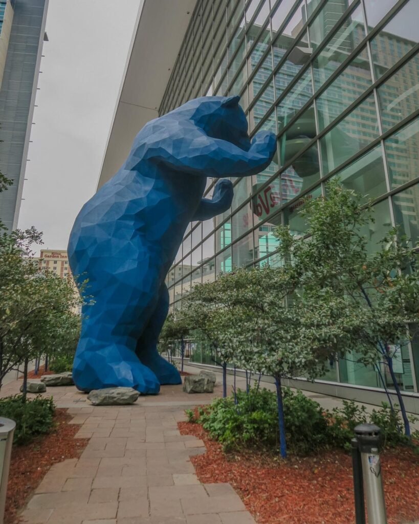 L'orso blu tra le cose da vedere a Denver