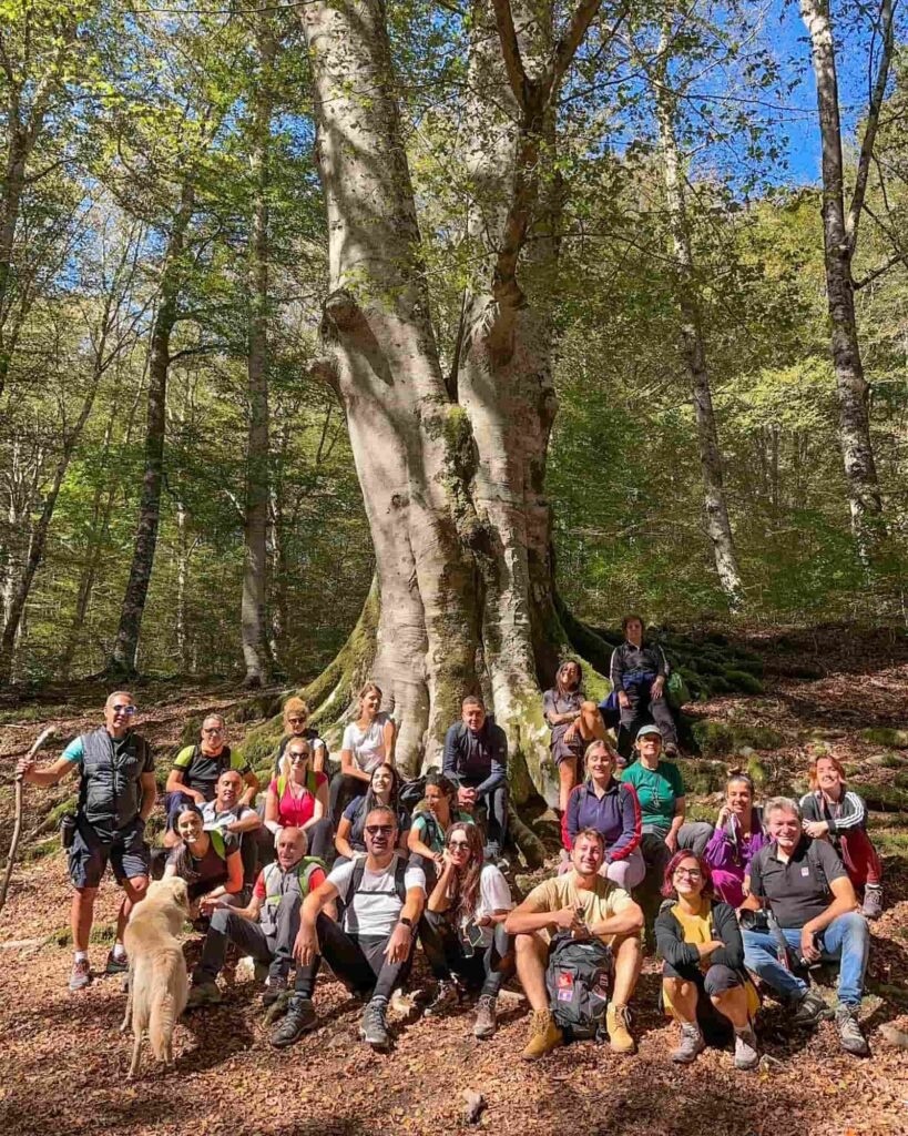 Foto di gruppo durante l'Educational Tour Basilicata