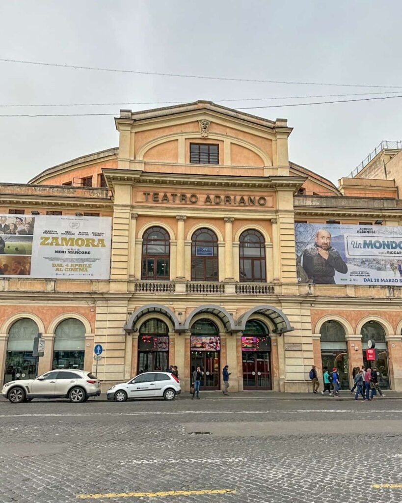 il Teatro Adriano in Rione Prati, Roma