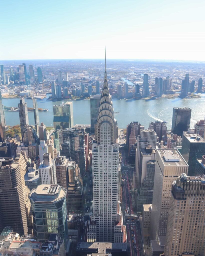 NYC la vista sui suoi grattacieli